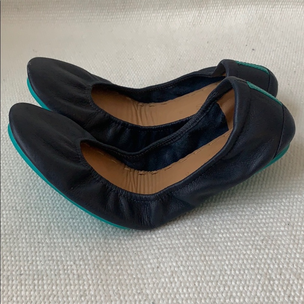Tieks flats navy blue, 8